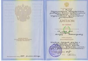 Документ об образовании: Высшее, ВятГГУ 2010, преподаватель, скан 1 из 1