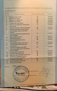 Документ об образовании: Санкт-Петербургский Институт ДПО для Психологов и Психотерапевтов, профессиональная переподготовка, психолог-педагог,  1556 ч, 2024 г, скан 2 из 3