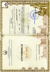 Документ об образовании: Геймификация как инструмент психологии, скан 1 из 1