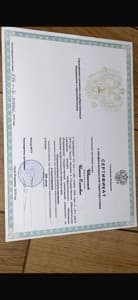 Документ об образовании: Психологическое консультирование/ВГГУ, скан 1 из 1