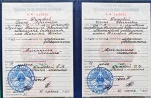 Документ об образовании: 2015- 2020гг., Беларусский государственный университет им.Максима Танка, Практическая психология, скан 1 из 1