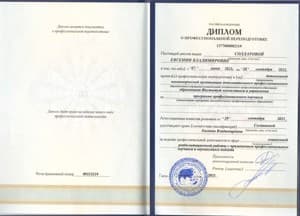 Документ об образовании: «Профессиональный коучинг», Институт Консалтинга и управления, скан 3 из 3